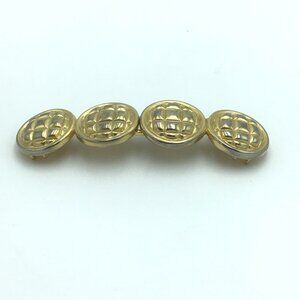 Vitnage Gold Tone Dotty Smith Belt Buckle